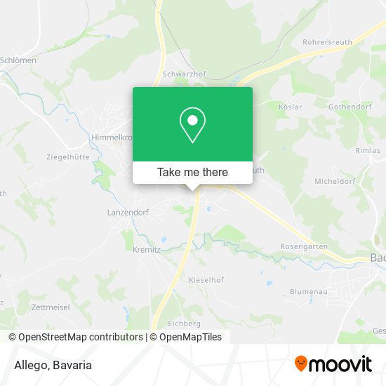 Allego map