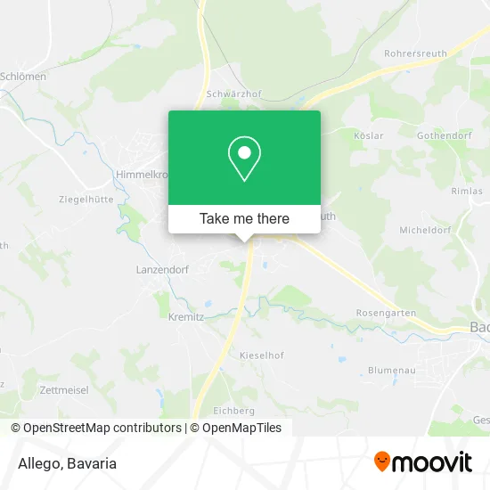 Карта Allego
