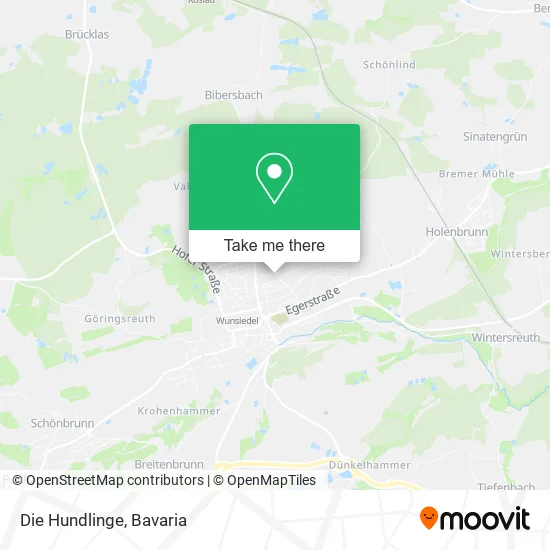 Карта Die Hundlinge