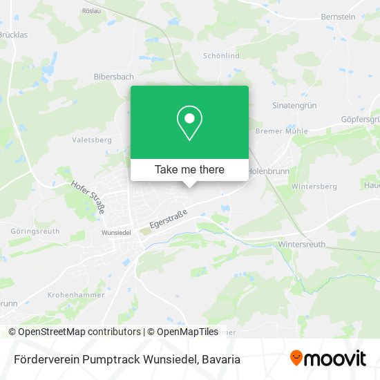 Förderverein Pumptrack Wunsiedel map