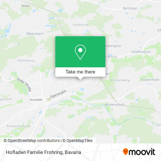 Hofladen Familie Frohring map