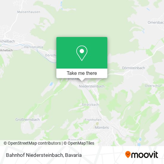 Bahnhof Niedersteinbach map