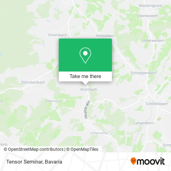 Карта Tensor Seminar