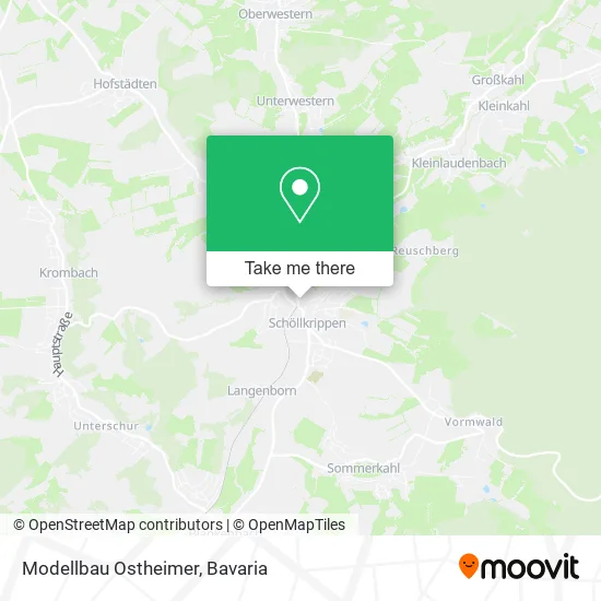Карта Modellbau Ostheimer