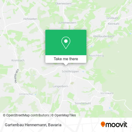 Карта Gartenbau Hennemann