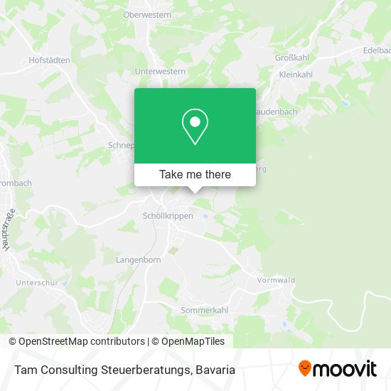 Tam Consulting Steuerberatungs map