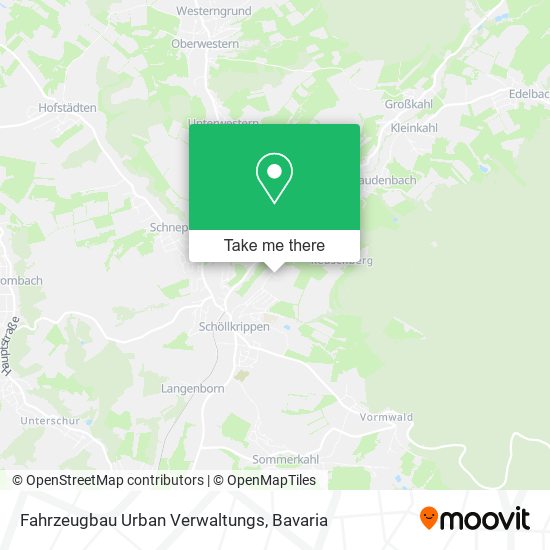 Fahrzeugbau Urban Verwaltungs map