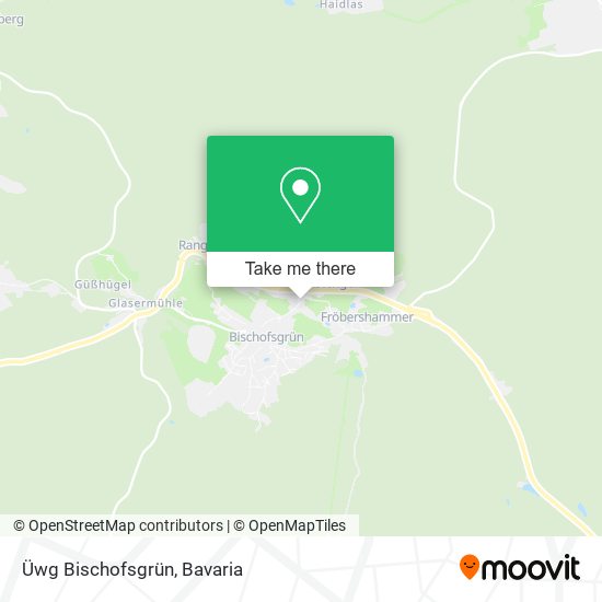 Карта Üwg Bischofsgrün