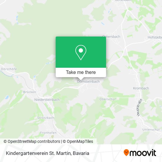 Kindergartenverein St. Martin map