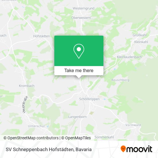 SV Schneppenbach Hofstädten map