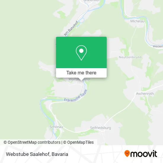 Карта Webstube Saalehof