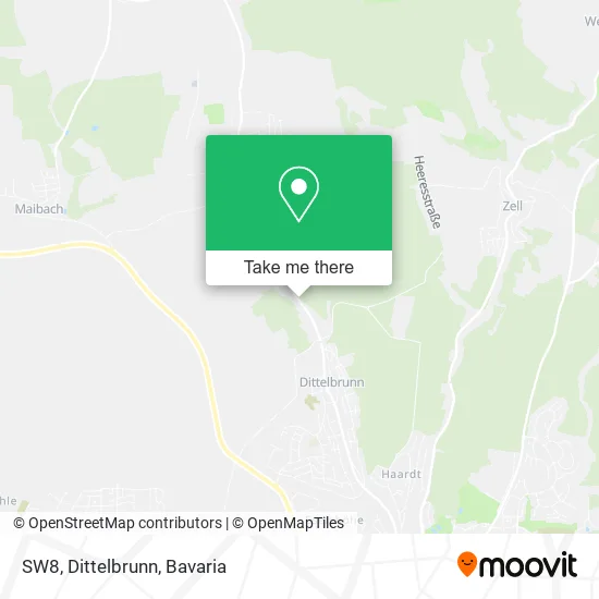 Карта SW8, Dittelbrunn