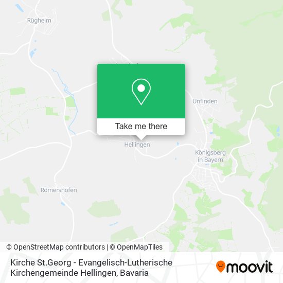 Kirche St.Georg - Evangelisch-Lutherische Kirchengemeinde Hellingen map