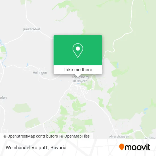 Карта Weinhandel Volpatti