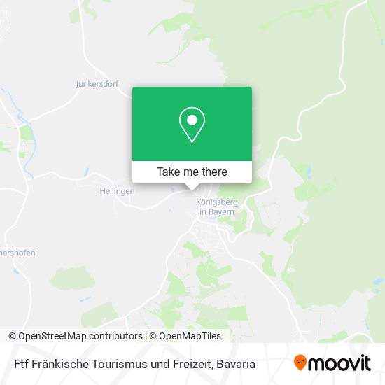 Ftf Fränkische Tourismus und Freizeit map