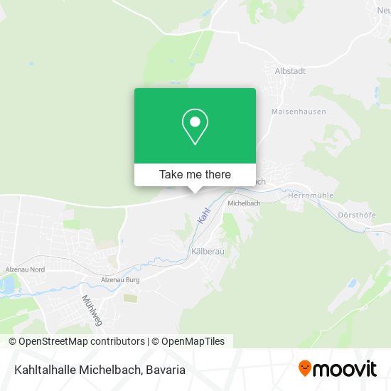 Kahltalhalle Michelbach map