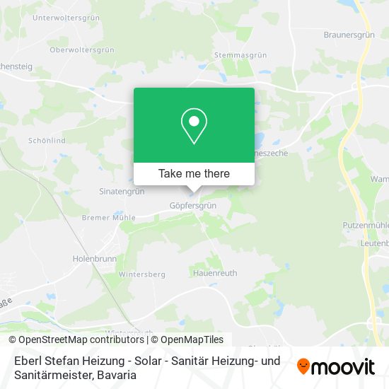Eberl Stefan Heizung - Solar - Sanitär Heizung- und Sanitärmeister map