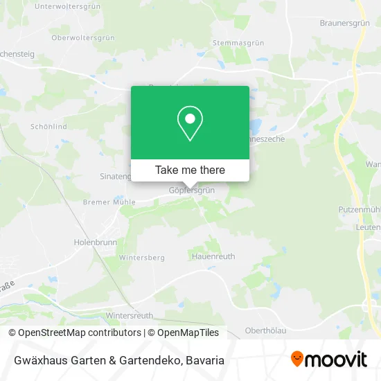 Карта Gwäxhaus Garten & Gartendeko
