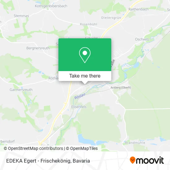 Карта EDEKA Egert - Frischekönig