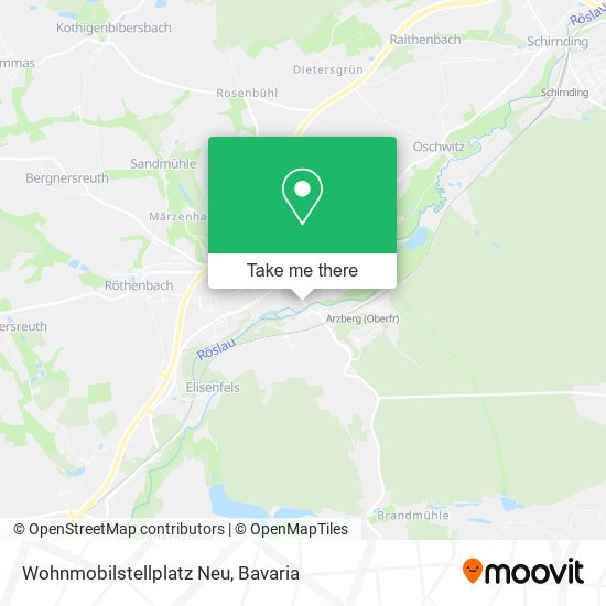 Wohnmobilstellplatz Neu map