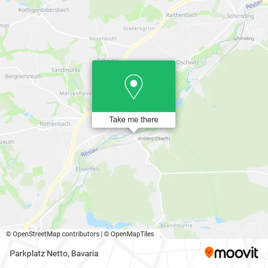 Карта Parkplatz Netto