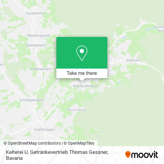 Kelterei U. Getränkevertrieb Thomas Gessner map