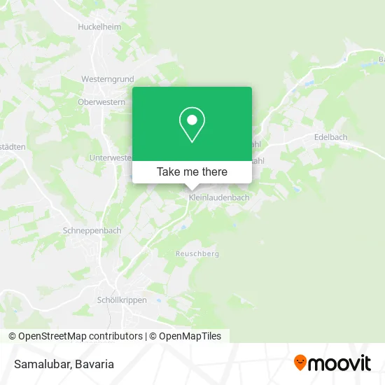 Карта Samalubar