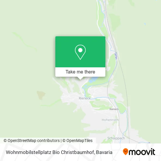 Карта Wohnmobilstellplatz Bio Christbaumhof