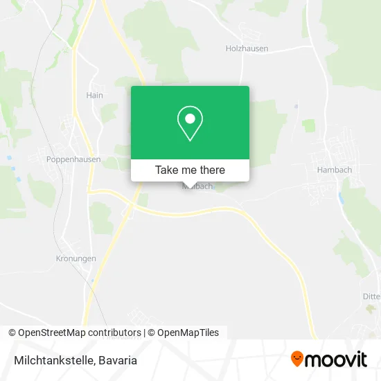 Карта Milchtankstelle