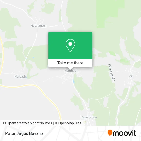 Карта Peter Jäger
