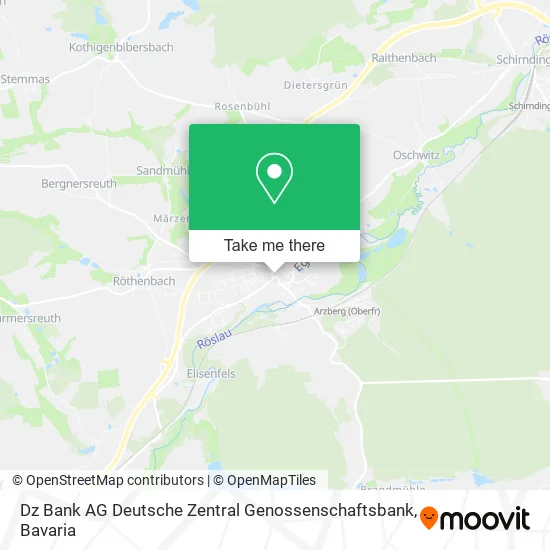 Карта Dz Bank AG Deutsche Zentral Genossenschaftsbank