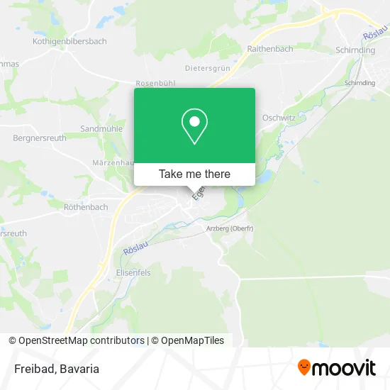 Карта Freibad