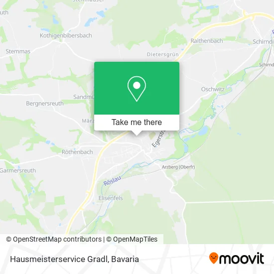 Карта Hausmeisterservice Gradl