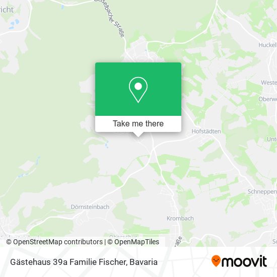 Gästehaus 39a Familie Fischer map