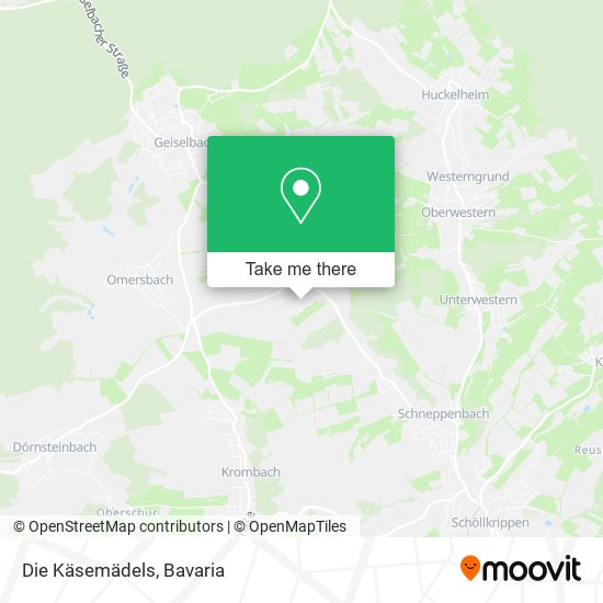 Die Käsemädels map