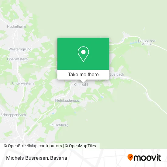 Карта Michels Busreisen