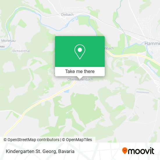 Kindergarten St. Georg map