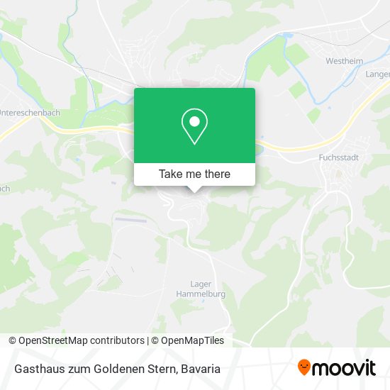 Gasthaus zum Goldenen Stern map