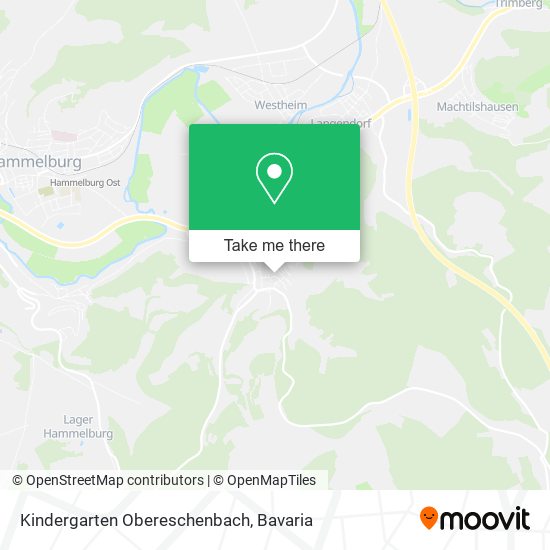 Kindergarten Obereschenbach map