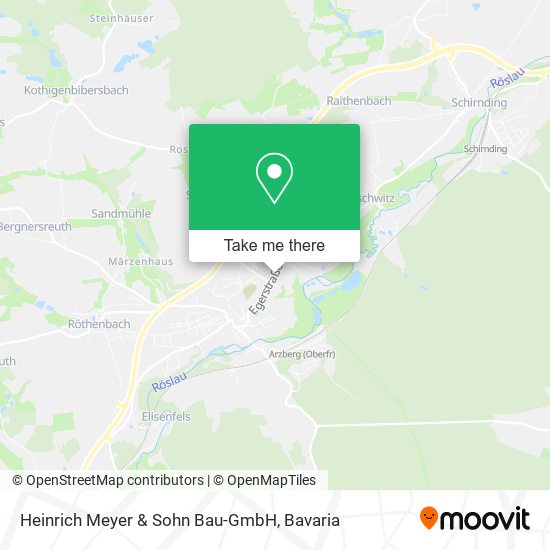 Heinrich Meyer & Sohn Bau-GmbH map