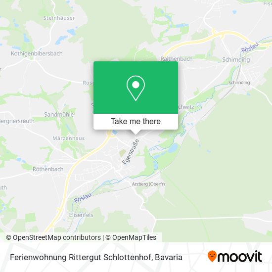 Ferienwohnung Rittergut Schlottenhof map