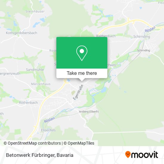 Betonwerk Fürbringer map