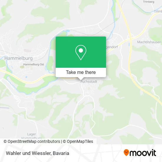 Карта Wahler und Wiessler