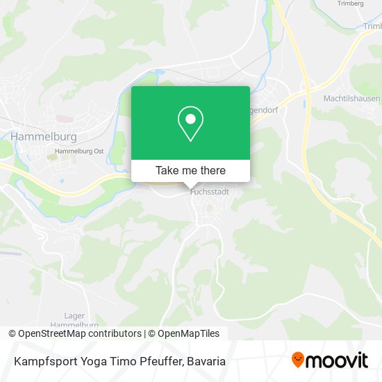 Kampfsport Yoga Timo Pfeuffer map
