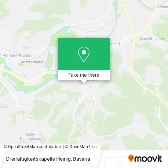 Карта Dreifaltigkeitskapelle Heinig