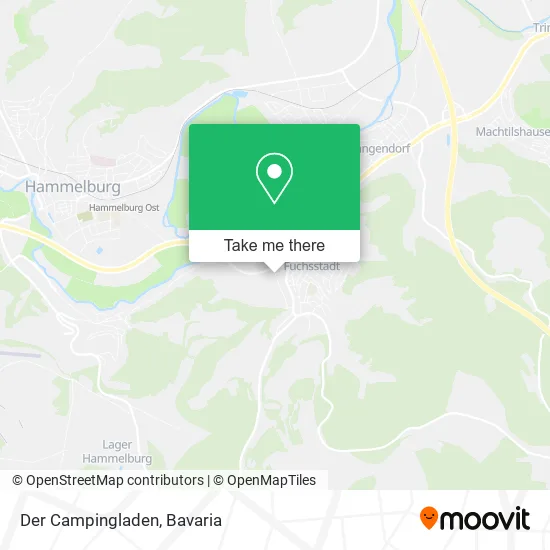 Карта Der Campingladen