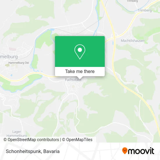 Карта Schonheitspunk