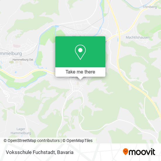 Voksschule Fuchstadt map