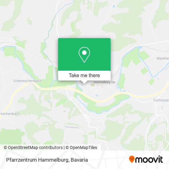 Pfarrzentrum Hammelburg map