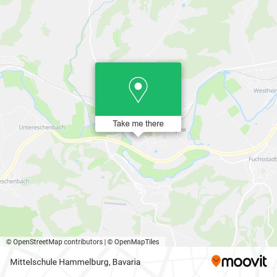 Карта Mittelschule Hammelburg